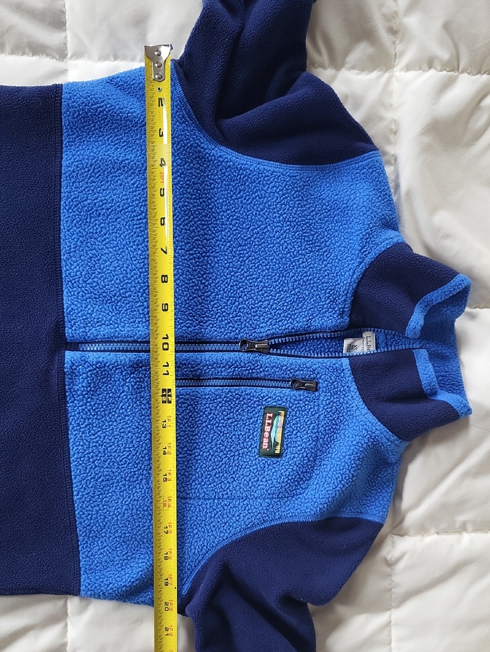 Like-new L.L. Bean Polartec Pullover, XS - Picture 4 of 4
